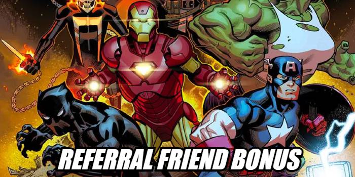 Referral friend bonus